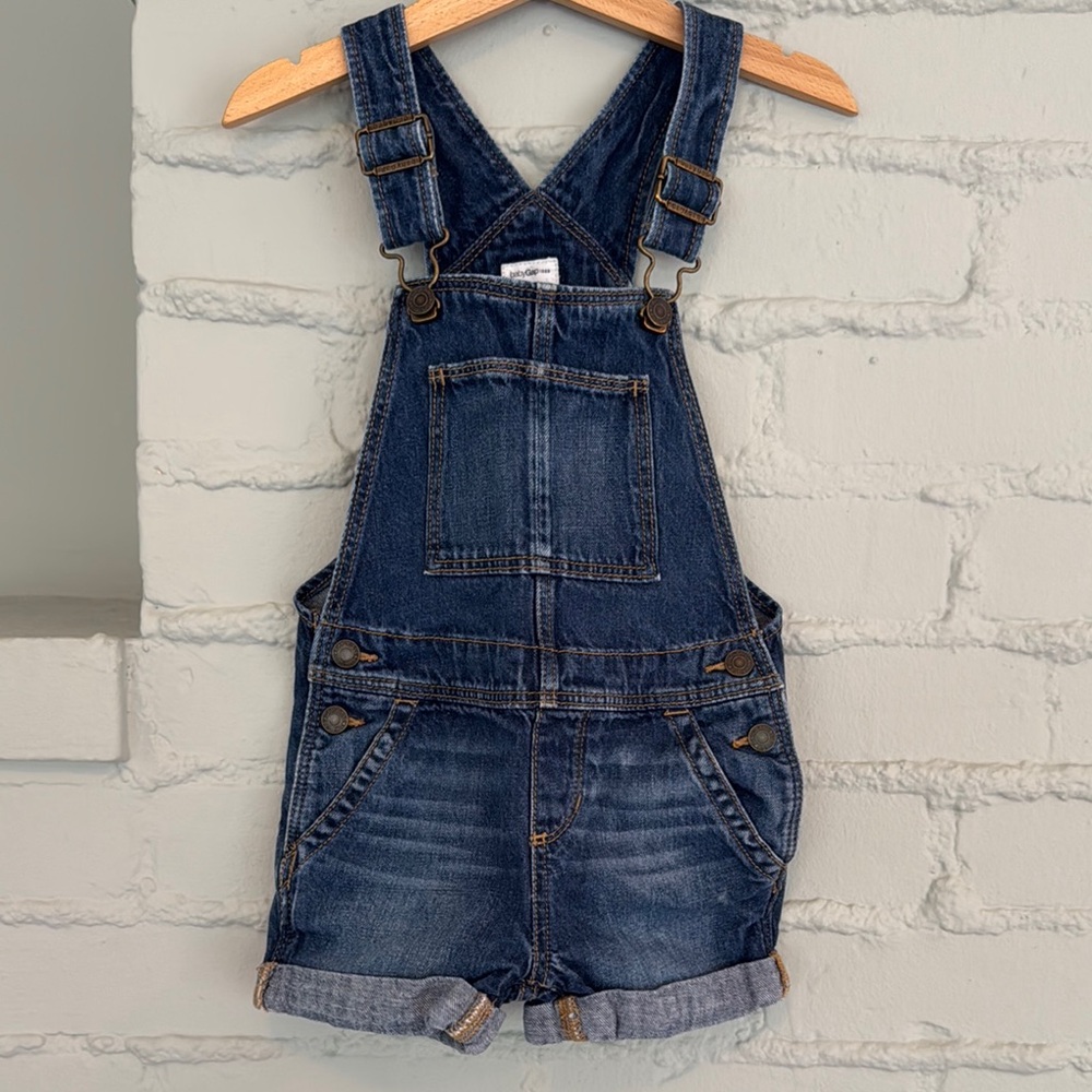 Denim Blue Kids Overalls